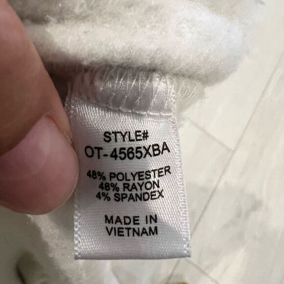 Impressions women’s crop sweater size 2X - Picture 7 of 7